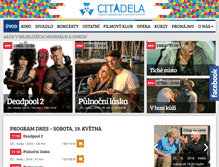Tablet Screenshot of citadela-litvinov.cz